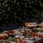 charcuterie grazing table