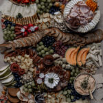 charcuterie grazing table
